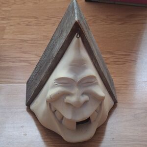 Vintage 1995 R Dedo Nasal Nose Wall Art Sculpture